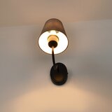  Zidna lampa MALBO 1xE27/15W/230V siva/crna | Eponuda.com
