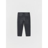 Reserved - Rastezljive regular traperice - crno | shoptok.hr