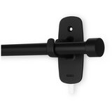 Umbra Mat crna željezna pro&amp;scaron;iriva karni&amp;scaron;a 40 - 71 cm Adhera &amp;ndash; Slike