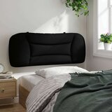 vidaXL Jastuk za uzglavlje crni 100 cm od tkanine | shoptok.hr