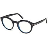 Tom Ford Blue Block Okvir za dioptrijske naočare 0FT6061-B 150, Crni | Eponuda.com