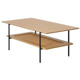 Unique Furniture Klubska mizica v hrastovem dekorju v naravni barvi 55x110 cm Pensacola – | Shoptok.si