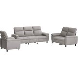  Set sofe 3 pcs Oblačnosiva Tkanina | shoptok.hr