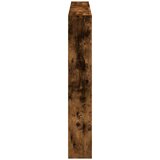Ormarić za uzglavlje LED boja dimljenog hrasta 160x17x102 cm | shoptok.hr