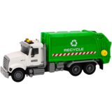 Kamion za smeće Garbage sa zvučnim efektima - bijelo/zeleni | Shoptok.si