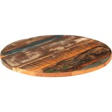  Okrugla stolna ploča 60 cm 25 - 27 mm masivno obnovljeno drvo | shoptok.hr