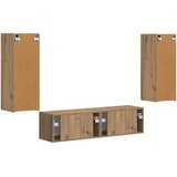  Komplet TV omaric 2 pcs Umetni hrast Konstruiran les, (5000132426) | Shoptok.si