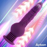Action Booster Ultra Jet Thruster Vibrator with Powerfull Suction Cup Purple | shoptok.hr