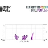 Green Stuff World Purple Resin Crystals Small | Ljubičasti smolasti kristali mali 6–10mm (80 kom) | Eponuda.com