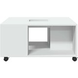  Stolić za kavu bijeli 80 x 80 x 40 cm od konstruiranog drva | shoptok.hr