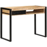Maison Chic Pisalna miza - pisarniška miza - Računalniška miza 100x50x75 cm Masivni neobdelan les Mango, (21785160) | Shoptok.si