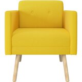  Ukrasna fotelja Svijetlo žuta Tkanina | shoptok.hr