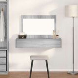  Zidni toaletni stol Siva Sonoma 100x40x70 cm Cijene