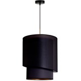  Duolla - Visilica na sajli PARIS 1xE27/15W/230V prečnik 40 cm crna/zlatna | Eponuda.com