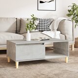 The Living Store Klubska mizica betonsko siva 90x50x36,5 cm inženirski les - Klubska Mizica, (21574656) | Shoptok.si