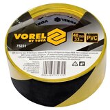 VOREL Samolepilni opozorilni trak 48mm črno-rumen 33m, (20437129) | Shoptok.si