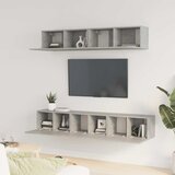  5-dijelni set TV ormarića siva betona konstruirano drvo | Eponuda.com