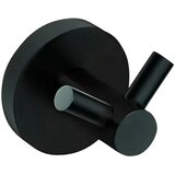 BEMETA Dvojna kljukica za brisače Dark (črna, medenina) | Shoptok.si