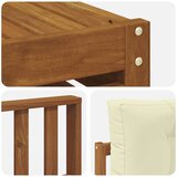  Set vanjskih sofa 7 kom. Prirodna i krem | shoptok.hr