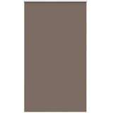 vidaXL Rolo zavjesa za zamračivanje boje kave 135x230 cm Širina tkanine 131 6 cm Poliester - Boja kafe 135 cm 230 cm | shoptok.hr