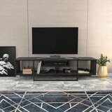 Hanah home Asal 150 - Black Black TV Stand