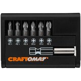 CRAFTOMAT Komplet vijačnih nastavkov Craftomat Standard (7-delni, križni vijaki pozidriv) Cene