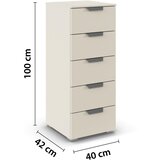 XORA KOMODA, barve šampanjca | Shoptok.si