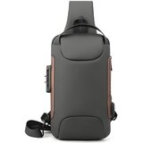  Torba za rame s USB punjenjem protiv krađe TO-25612 - Siva KP25612 | Eponuda.com