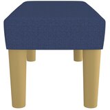  Klupa plava 70 x 30 x 30 cm od tkanine | shoptok.hr
