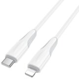 Borofone podatkovni kabel BX119 Type C - Lightning 27W 1m - bel Cene