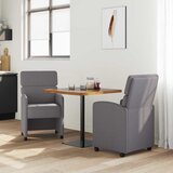  Blagovačke stolice s kotačima 2 pcs Siva 58 x 65 x 98 cm | shoptok.hr