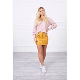 Kesi Skirt with decorative mustard zippers | shoptok.hr