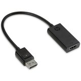 HP 2JA63AA adapter [1x muški konektor displayport - 1x ženski konektor HDMI] crna Ultra HD (4K) HDMI | Eponuda.ba