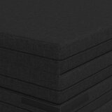SOFA na razvlačenje 140 x 67 x 15 cm Crna | shoptok.hr