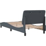  Okvir za krevet bez madraca tamnosivi 90x200 cm baršunasti | shoptok.hr
