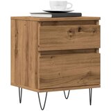 vidaXL Noćni ormarići 2 kom Artisan hrast 40x35x50 cm izrađeno drvo | shoptok.hr