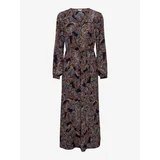 JDY Dark blue women's patterned maxi dress Cana - Women