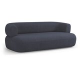 Micadoni Temno modra sedežna garnitura iz tkanine bouclé 178 cm Jenny – | Shoptok.si