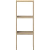 vidaXL Regal za knjige složive 30x30x80 cm konstruiranog drvo | shoptok.hr