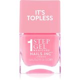 Nails Inc. It’s Topless gel lak za nohte za dolgoobstojen učinek odtenek Allegra 14 ml Cene