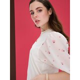 Sinsay Pamučna bluza s puf rukavom | shoptok.hr