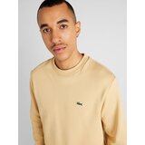 Lacoste Sweater majica pijesak / tamno zelena / bijela | shoptok.hr