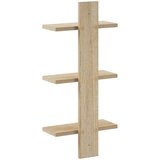  Zidna polica Hrast sonoma 30 x 13,5 x 64,5 cm Prerađeno drvo | shoptok.hr