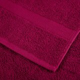  Ručnici za tuširanje SOLUND 4 kom bordo 70 x 140 cm 600gsm | shoptok.hr