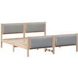  Okvir za krevet Svijetlo siva 180 x 200 cm tkanina | shoptok.hr