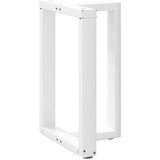  Noge za blagovaonski stol T-oblika 2 kom Bijele 50x35x(72-73) cm Čelik | shoptok.hr