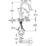 Grohe izvlečna enoročna kuhinjska armatura Zedra - supersteel (32294DC2) Cene