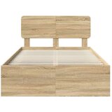  Konstrukcija postelje Sonoma 120 x 200 cm Masivno borovo les, (5000103088) | Shoptok.si
