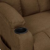  Naslonjač od tkanine smeđi - Smeđa 1 | shoptok.hr