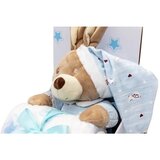 Bbo set plišana igračka + ćebence Bear Blue | ePonuda.com
